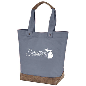 "Smitten With The Mitten" Canvas Tote Bag