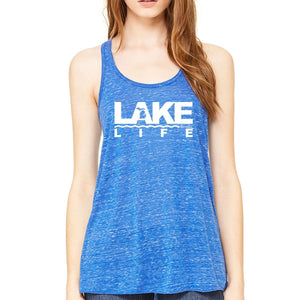 "Michigan Lake Life" Women's Flowy Tank Top