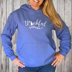 "Michigan Thankful" Relaxed Fit Classic Hoodie