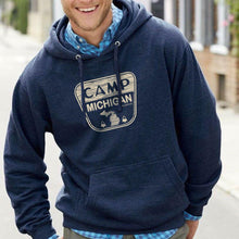 Load image into Gallery viewer, &quot;Michigan Campground&quot; Men&#39;s Hoodie