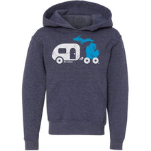 Load image into Gallery viewer, &quot;Michigan Camper&quot; Youth Hoodie