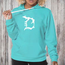 Load image into Gallery viewer, &quot;Michigan D&quot; Relaxed Fit Angel Fleece Hoodie