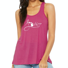 Load image into Gallery viewer, &quot;Michigan Love #9&quot; Women&#39;s Flowy Tank Top