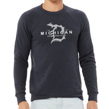 Load image into Gallery viewer, &quot;Michigan D Established 1837&quot; Men&#39;s Ultra Soft Pullover Crew