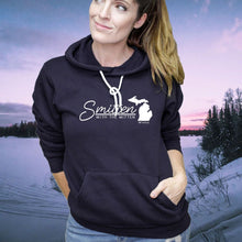 Load image into Gallery viewer, &quot;Smitten With The Mitten&quot; Relaxed Fit Angel Fleece Hoodie