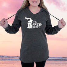 Load image into Gallery viewer, &quot;Michigan Fresh Coast&quot; Women&#39;s Luxury Blend Hoodie