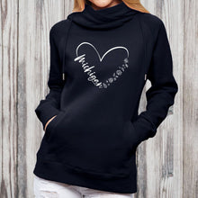 Load image into Gallery viewer, &quot;Fall In Love With Michigan&quot; Women&#39;s Classic Funnel Neck Pullover Hoodie