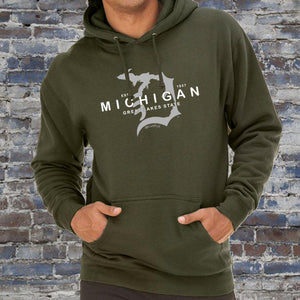 "Michigan D Established 1837" Men's Hoodie