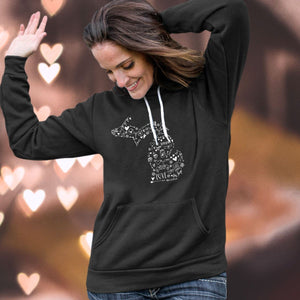 "Michigan Be Mine" Relaxed Fit Angel Fleece Hoodie