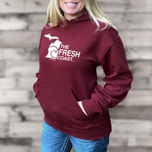 Load image into Gallery viewer, &quot;Michigan Fresh Coast&quot; Relaxed Fit Classic Hoodie