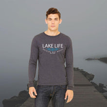 Load image into Gallery viewer, &quot;Lake Life WAVES&quot; Men&#39;s Long Sleeve T-Shirt