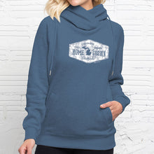 Load image into Gallery viewer, &quot;Michigan Home Grown&quot; Women&#39;s Fleece Funnel Neck Pullover Hoodie