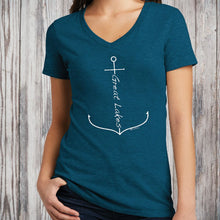 Load image into Gallery viewer, &quot;Great Lakes Anchor&quot; Women&#39;s V-Neck
