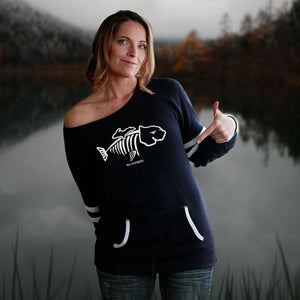 Michigan Bone Fish Women's Varsity Sweatshirt