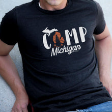 Load image into Gallery viewer, &quot;Camp Michigan&quot; Men&#39;s Crew T-Shirt