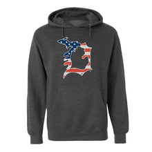 Load image into Gallery viewer, Michigan D Flag Unisex Basic Hoodie