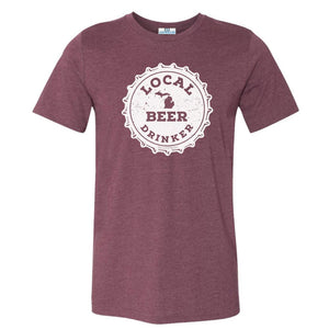 Michigan Drink Local Beer Men's T-Shirts