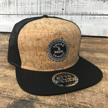 Load image into Gallery viewer, Michigan Drink Local Cork Flat Bill Hat