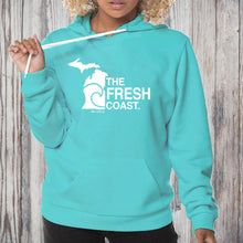 Load image into Gallery viewer, &quot;Michigan Fresh Coast&quot; Relaxed Fit Angel Fleece Hoodie