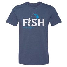 Load image into Gallery viewer, Michigan Fisherman Unisex T-Shirt