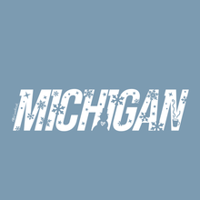 Load image into Gallery viewer, &quot;Michigan Winter&quot; Relaxed Fit Stonewashed Long Sleeve T-Shirt