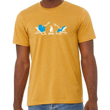 Load image into Gallery viewer, &quot;Michigan Campfire&quot; Men&#39;s Crew T-Shirt