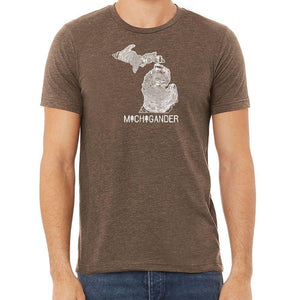 "Michigander To The Core" Men's Crew T-Shirt