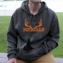 Load image into Gallery viewer, &quot;Michigan Antler&quot; Men&#39;s Tailgate Hoodie