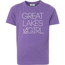 Load image into Gallery viewer, &quot;Great Lakes Girl&quot; Youth T-Shirt