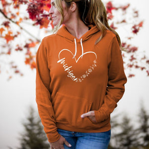 "Fall In Love With Michigan" Relaxed Fit Angel Fleece Hoodie