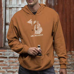 "Michigander To The Core" Men's Tailgate Hoodie