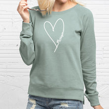 Load image into Gallery viewer, &quot;Michigan Made With Love&quot; Women&#39;s Pullover Crew