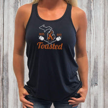 Load image into Gallery viewer, &quot;Michigan Toasted&quot; Women&#39;s Flowy Tank Top