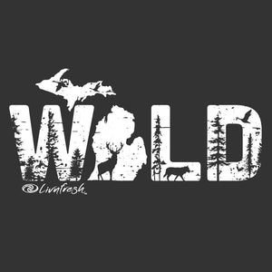 "Michigan Wild" Men's Crew T-Shirt