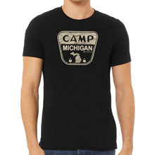 Load image into Gallery viewer, &quot;Michigan Campground&quot; Men&#39;s Crew T-Shirt