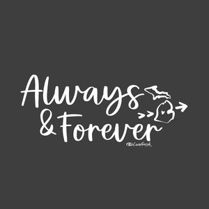 "Always & Forever" Relaxed Fit Angel Fleece Hoodie