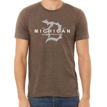 Load image into Gallery viewer, &quot;Michigan D Established 1837&quot; Men&#39;s Crew T-Shirt