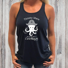Load image into Gallery viewer, &quot;Thirsty Mate&quot; Women&#39;s Flowy Tank Top