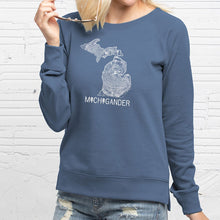 Load image into Gallery viewer, &quot;Michigander To The Core&quot; Women&#39;s Pullover Crew