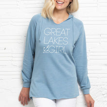 Load image into Gallery viewer, &quot;Great Lakes Girl&quot; Women&#39;s Luxury Blend Hoodie