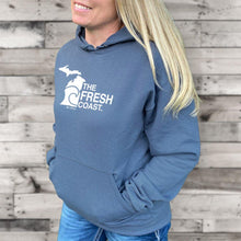 Load image into Gallery viewer, &quot;Michigan Fresh Coast&quot; Relaxed Fit Classic Hoodie