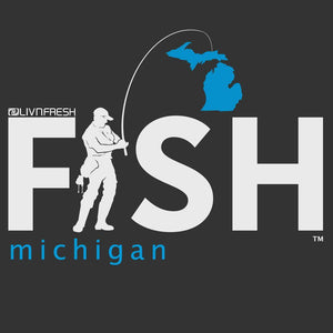 "Michigan Fisherman" Men's Hoodie