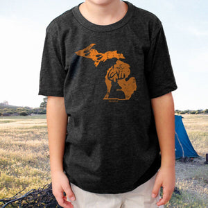 "Michigan Deer State" Youth T-Shirt