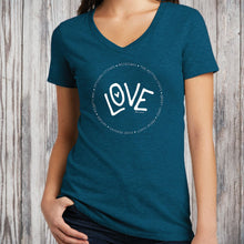 Load image into Gallery viewer, &quot;Michigan Full Circle&quot; Women&#39;s V-Neck