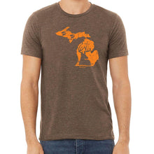 Load image into Gallery viewer, &quot;Michigan Deer State&quot; Men&#39;s Crew T-Shirt