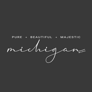 "Majestic Michigan" Women's Luxury Blend Hoodie