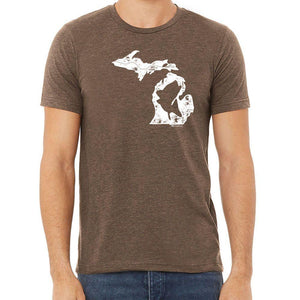 "Michigan Fish State" Men's Crew T-Shirt