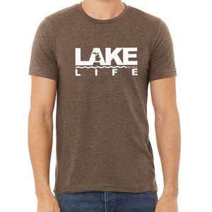 "Michigan Lake Life" Men's Crew T-Shirt