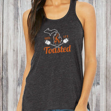 Load image into Gallery viewer, &quot;Michigan Toasted&quot; Women&#39;s Flowy Tank Top