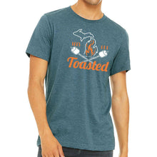 Load image into Gallery viewer, &quot;Michigan Toasted&quot; Men&#39;s Crew T-Shirt